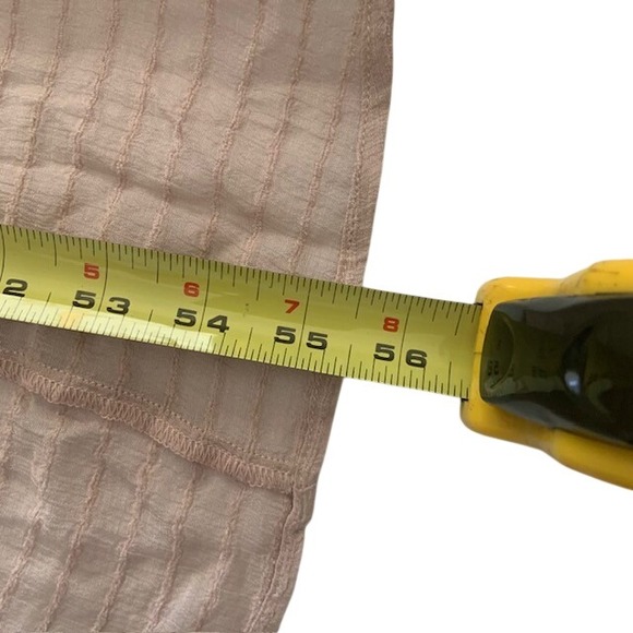 Venus Mauve Pink Striped Maxi Dress Size 10 High-Low Hem Boho Cottagecore EUC - Picture 13 of 13